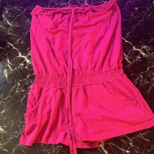 Cute Summer Pink Romper